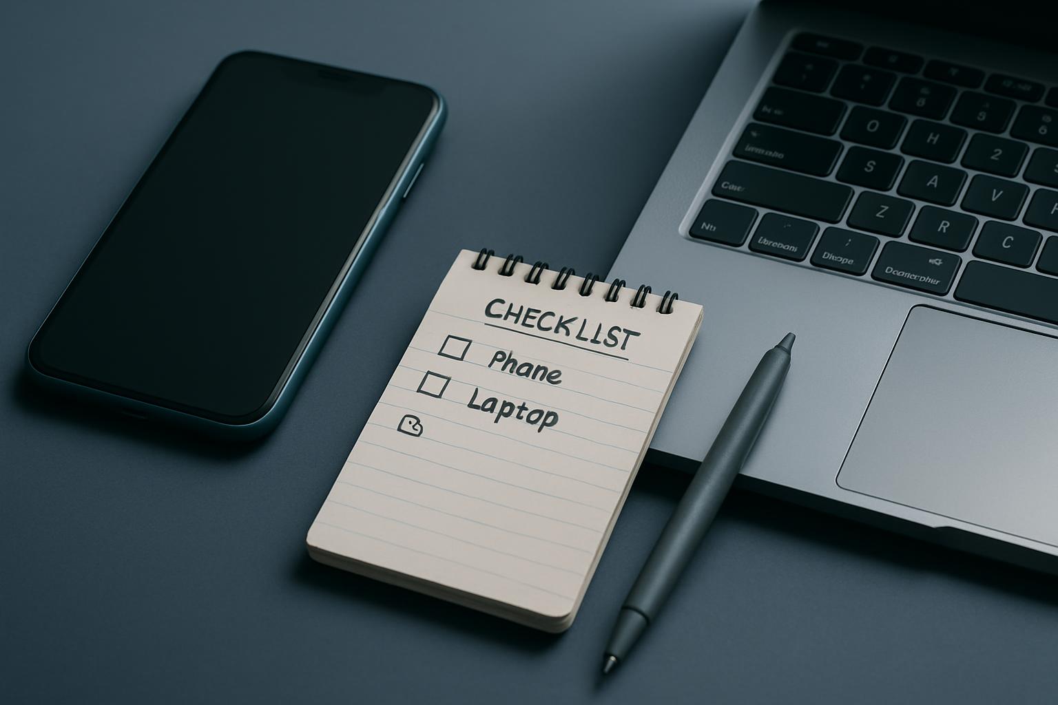 Digital hygiene list