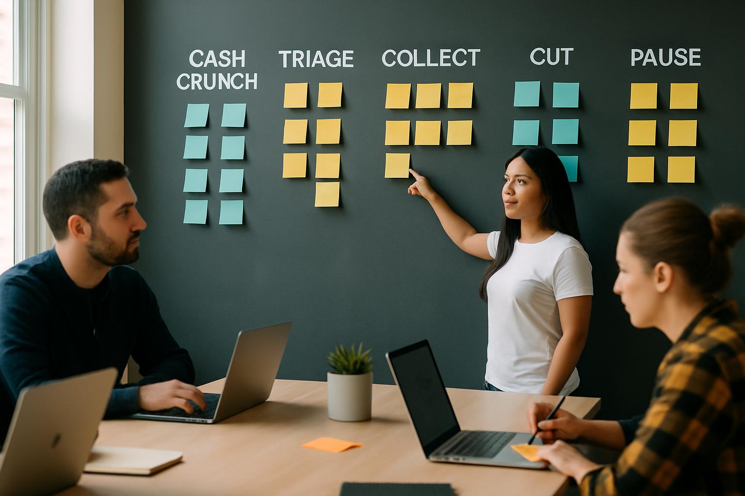 Cash crunch reset