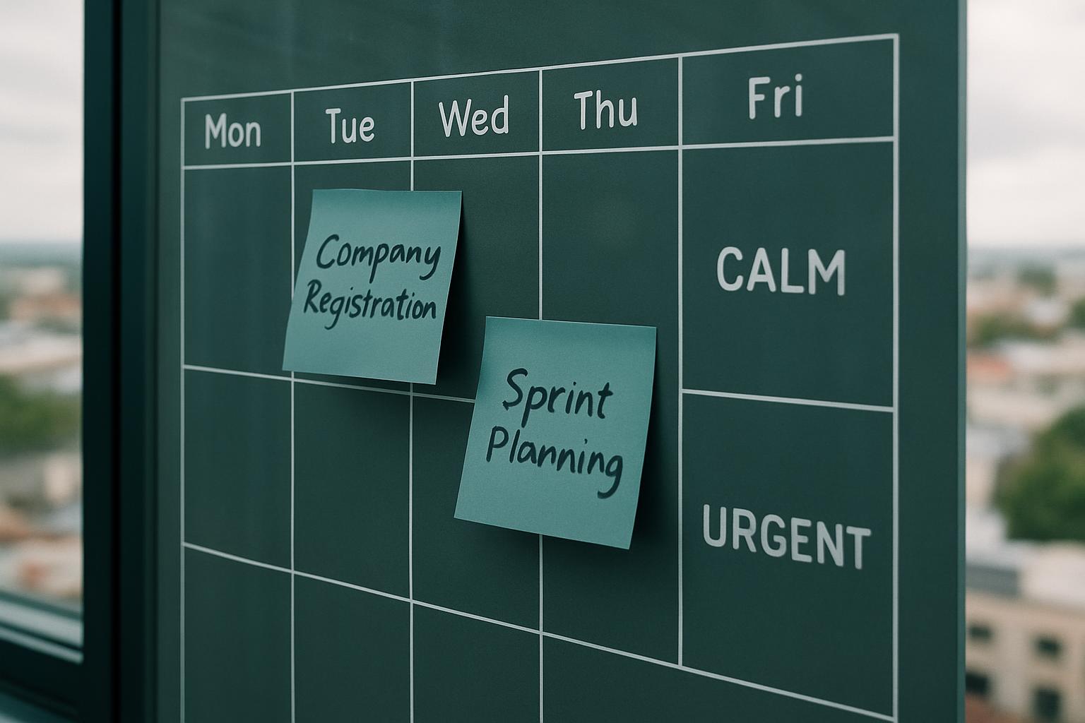 Company registration sprint