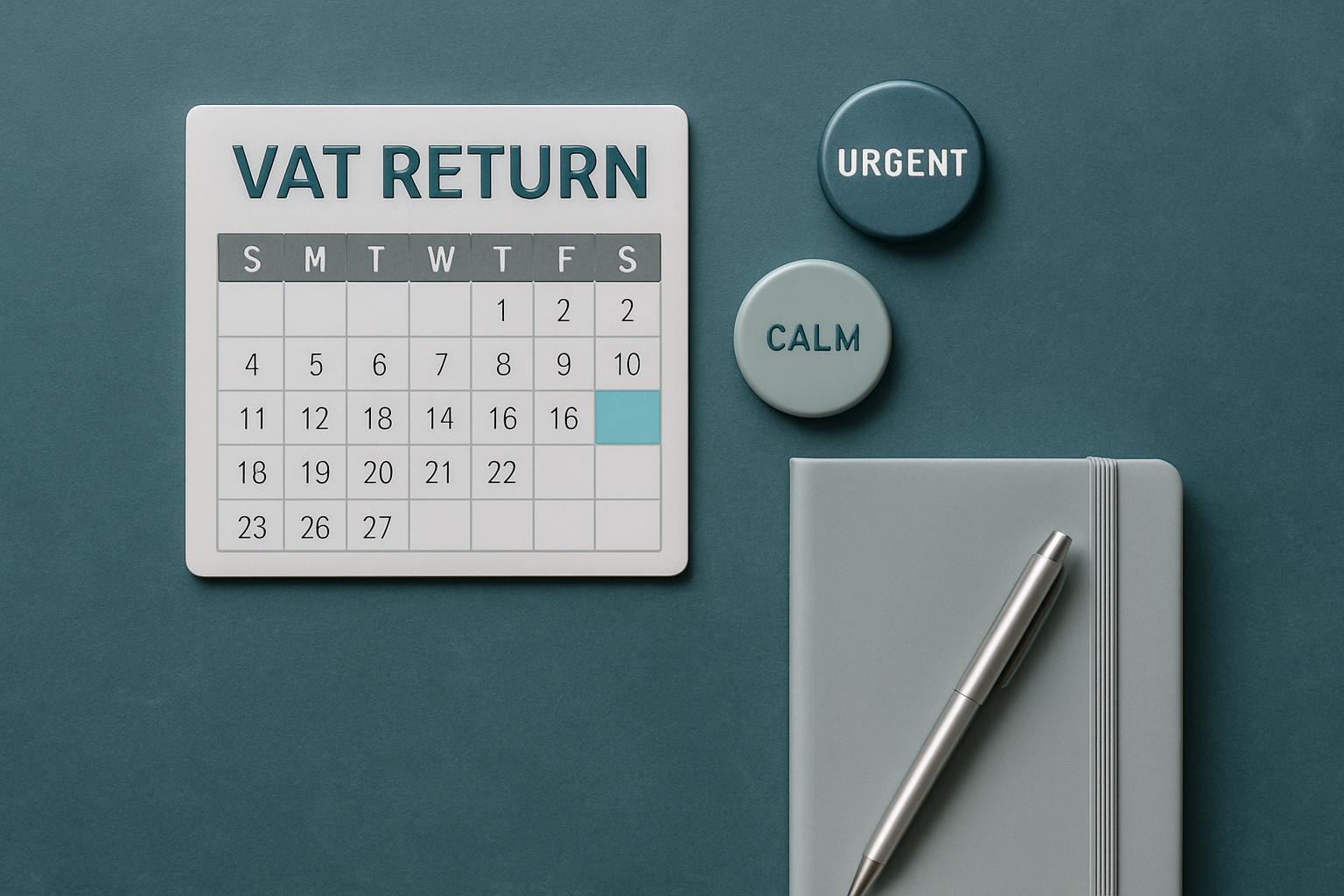 VAT calendar calm